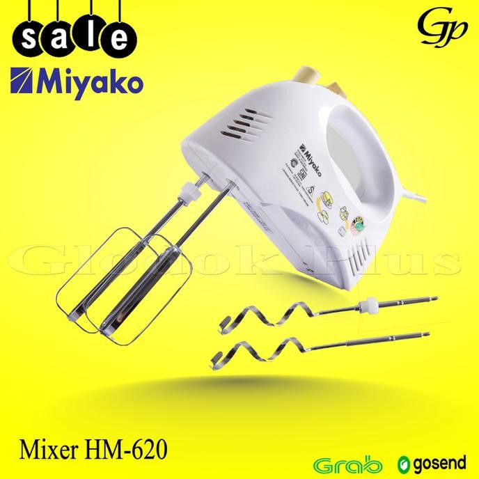 ใหม่ Miyako HM-620 Hand Mixer hm620 Hand Mixer Hand Mixer Hand Mixer เครื่องตีไข่เค้ก