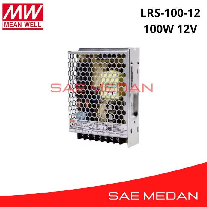 ใหม่ล่าสุด - พาวเวอร์ซัพพลาย LRS-100-12 LRS 100 12 Meanwell 100W 12V