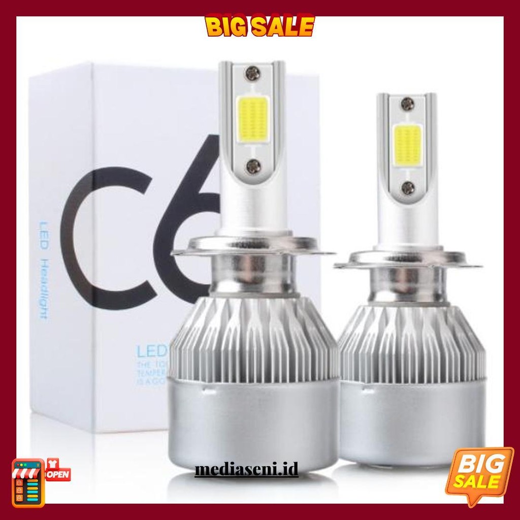 ไฟหน้ารถ Led ไฟหน้าไฟหน้า C6 H4 H11 H8 H9 H16 H7 9005 Hb3 9006 Hb436W 3800L 6000K