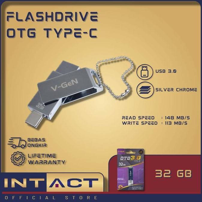 ใหม่!!! OTG USB Type C Flashdisk V-GeN 32GB Flashdrive Flash Disk USB 3.0 VGEN
