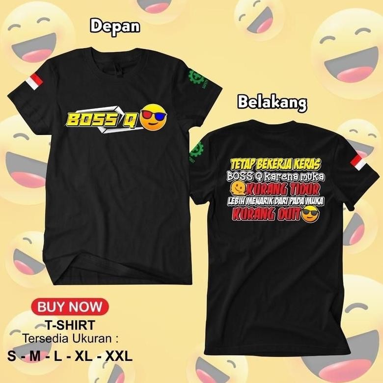 Boss Q T-Shirt Boss Q Distro T-Shirt Keeps Work Hard