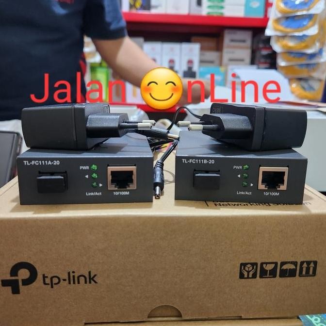 ใหม่ TP-Link TL-FC111A-20 + FC111B-20 MC111CS + tplink htb-3100