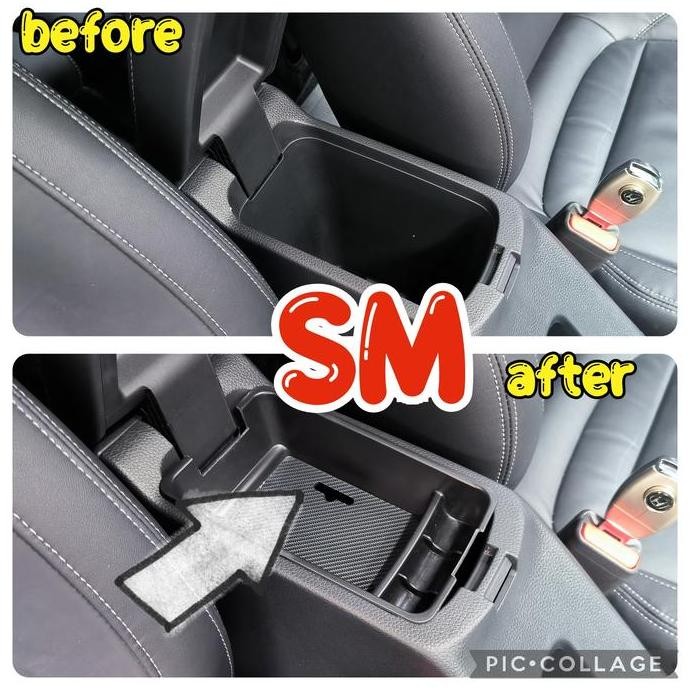 กล่องคอนโซลลิ้นชัก honda new BRV 2022-2025 ถาดคอนโซล honda new brv