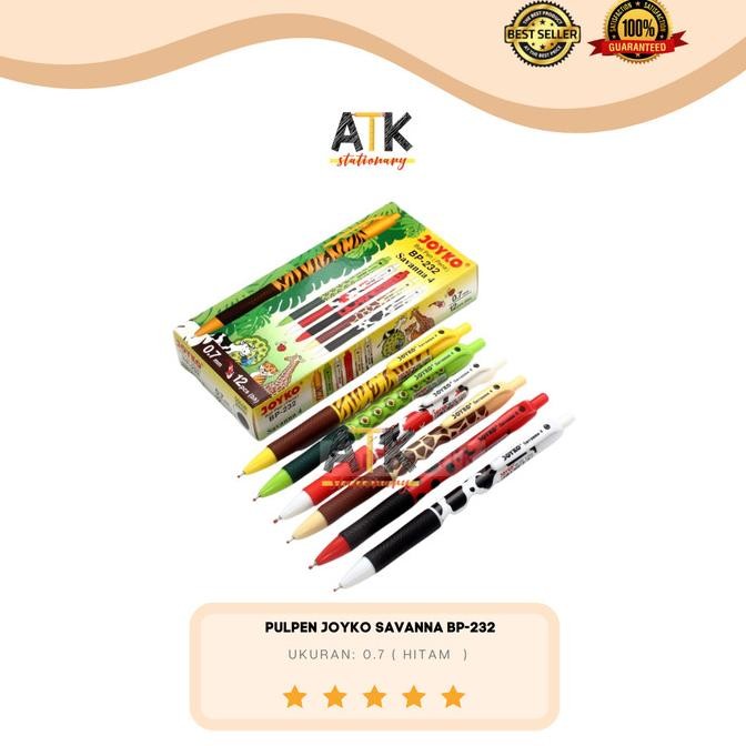 สินค้าใหม่!! ปากกา Joyko savanna 4 BP-232 atk