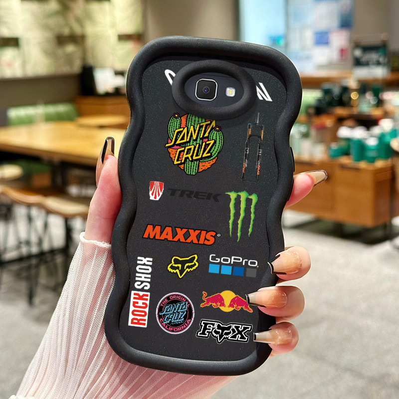 HP เคสโทรศัพท์สําหรับ Samsung J7 Prime Case รูปแบบโทรศัพท์ icon Case เคสโทรศัพท์ซิลิโคนฝาครอบป้องกัน