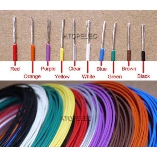 Awg 18 สาย Cu ดีบุก 100 เมตร