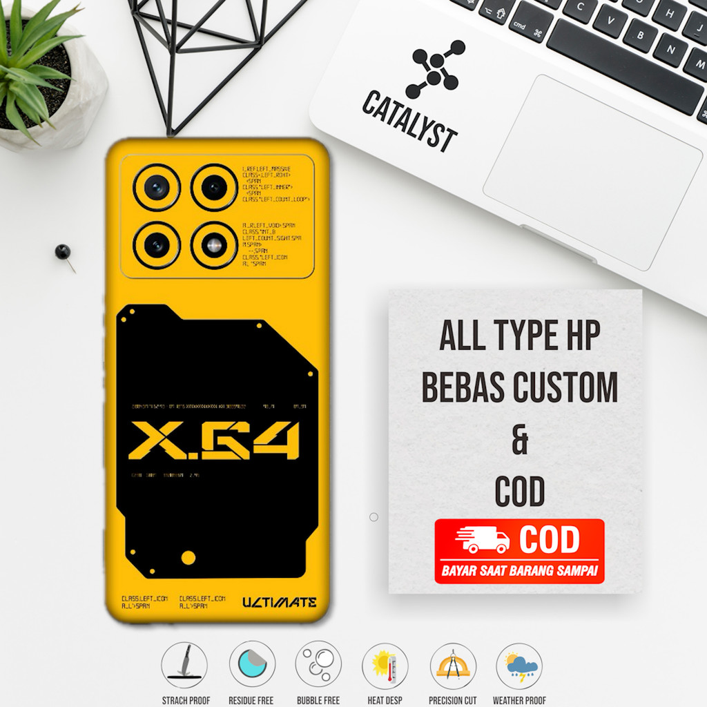 Garskin Hp Poco X6 Pr Full Body X64 รหัส i6q ซื้อ 1 แถม 2