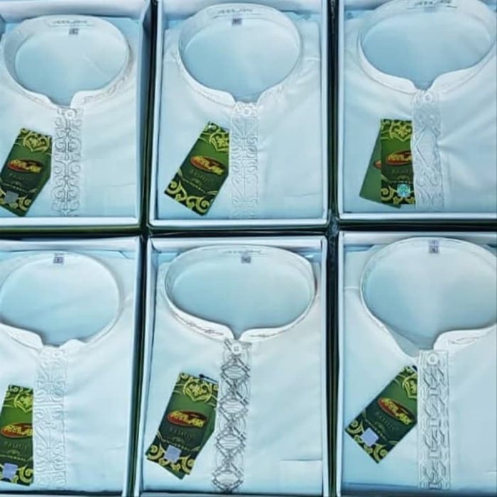 WHOLESALE LONG-SLEEVED ATLAS KOKO SHIRT - เสื้อเชิ้ต ATLAS MUSLIM - ATLAS BAMBOO