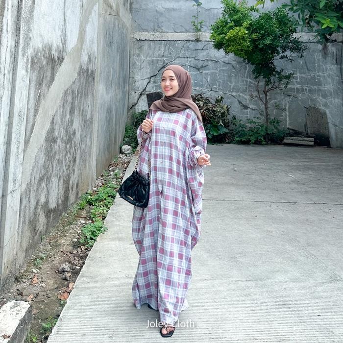 Joley.Cloth - Jumbo Kaftan Cringkle Syurana Muslimic Gamis Big Size Nursing Dress