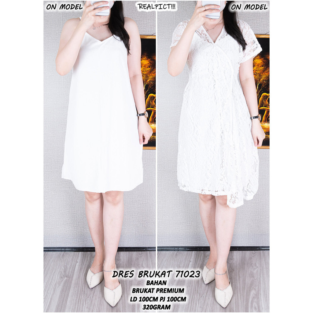 BRUKAT DRESS 71023 (ALWAYS STOCK READY)