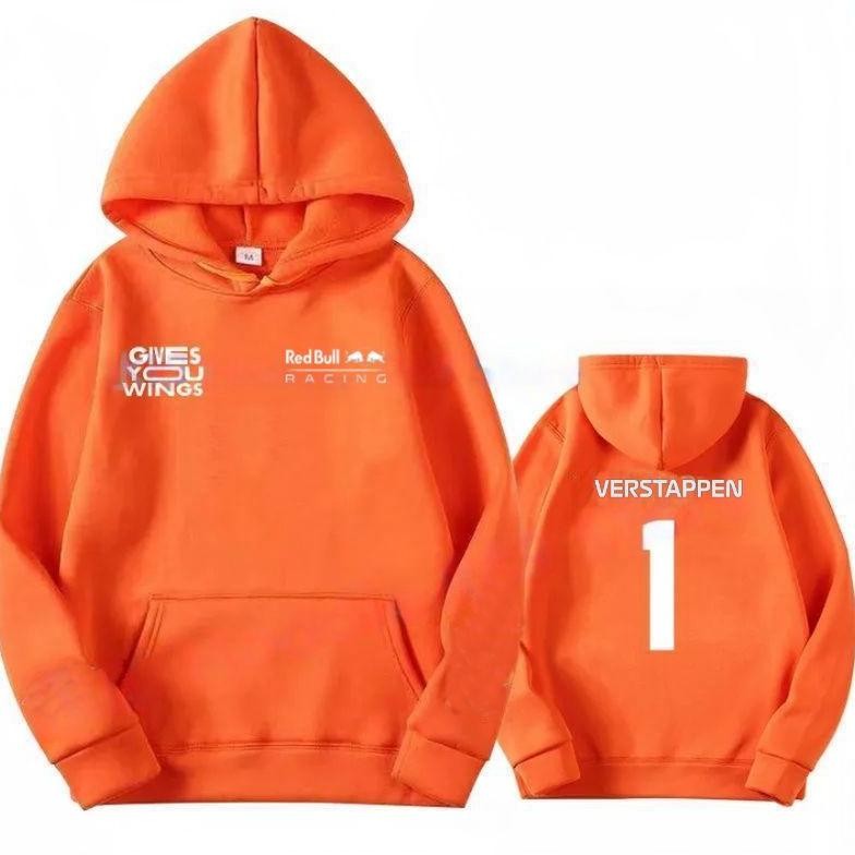 F1 Max VRstappN Rdbull Racing Racer Hoodie Jacket - Custom Thick Unisex Mens and Womens Distro Hoodi