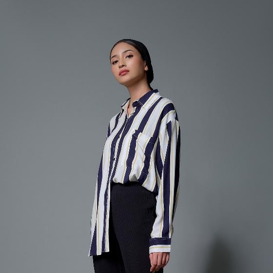 KATUN KEMEJA Meccanism - Shein เสื้อเชิ้ตลําลองขนาดใหญ่ - ผู้หญิงระดับพรีเมียม - ผ้าฝ้ายเรยอน