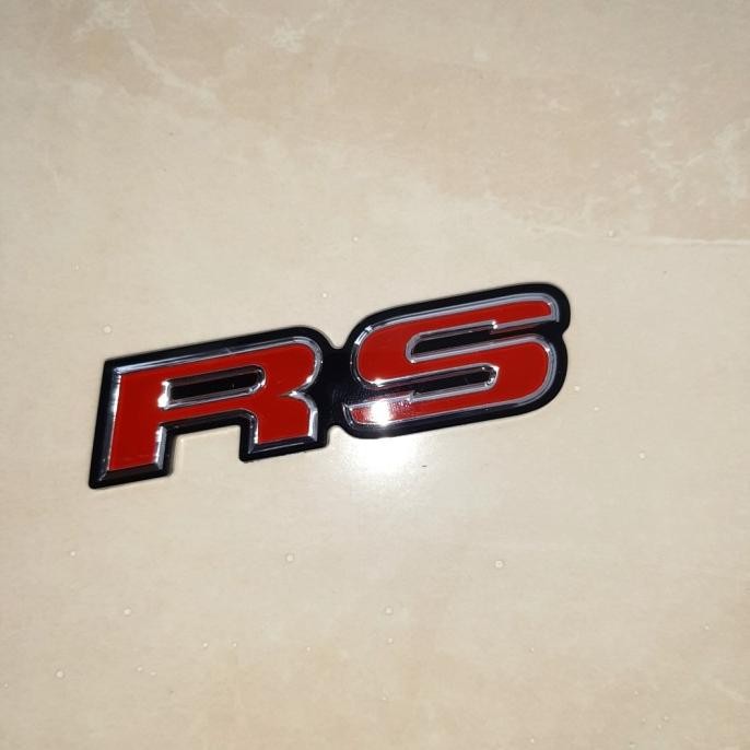 HONDA RS EMBLEM ORIGINAL MODEL FOR JAZZ, MOBILIO, CRV