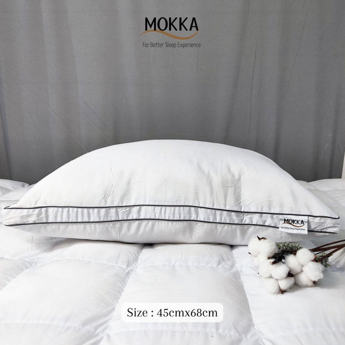 Mokka GREY - หมอน Dacron (45x68)