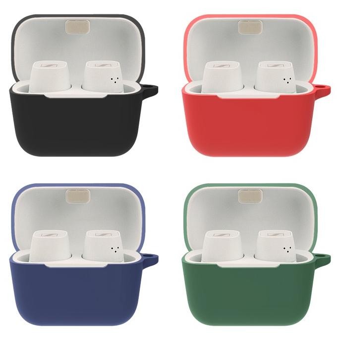 เคสต้นฉบับปลอกซิลิโคน Sennheiser CX / CX 200 Tws + Carabiner