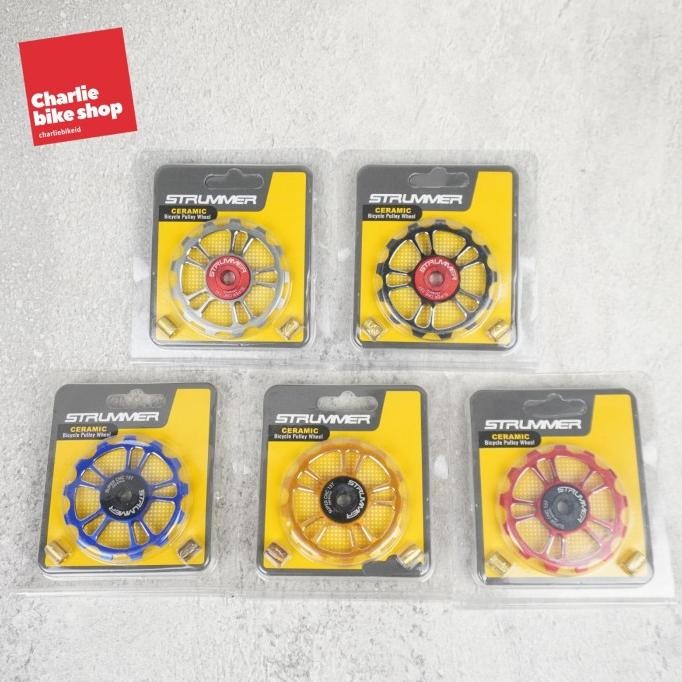 ใหม่ล่าสุด - Pulley Wheels Strummer Ceramic Pulley Super CNC Derailleur