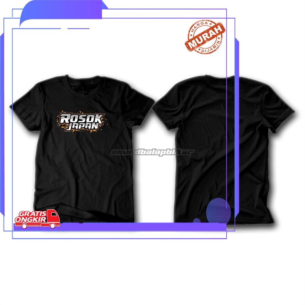 KATUN Rosok Japan เสื้อยืดผ้าฝ้าย Combed 30S Fashion Distro Premium
