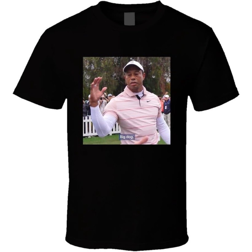 เสื้อยืด Tiger Big Dog Meme