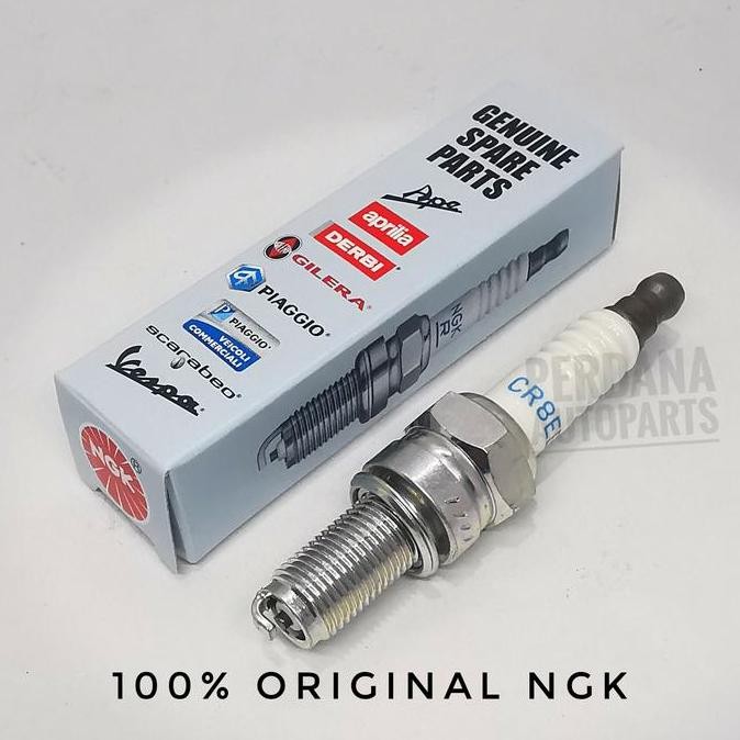 Vespa Matic Piaggio อะไหล่แท้ CR8EB หัวเทียน Made in Japan Original