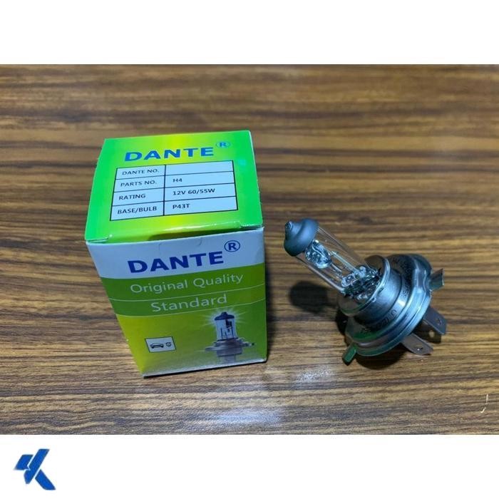 H4 12V 60/55W P43T DANTE HEADLIGHT BULB
