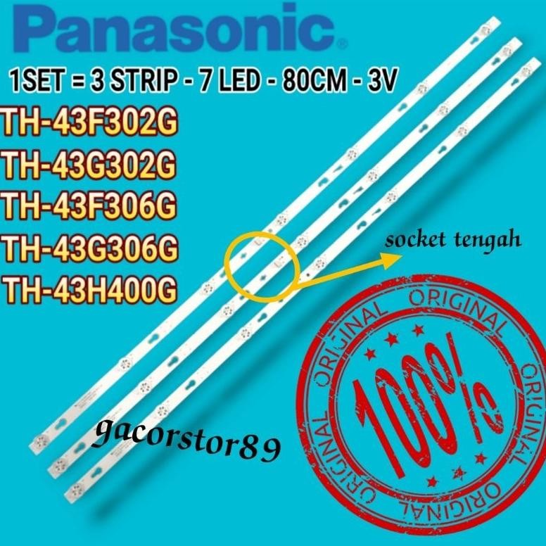 Panasonic ไฟแบ็คไลท์ทีวี 43 นิ้ว TH-43F302G TH-43G302G TH-43F306G TH-43G306G TH-43H400G