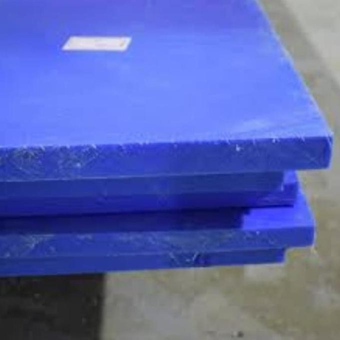 จัดส่งฟรี - สีฟ้า Nylon หนา 10 มม. 20 ซม. X 20 ซม. แผ่นพลาสติกไนลอน mc สีฟ้า 10 มม.