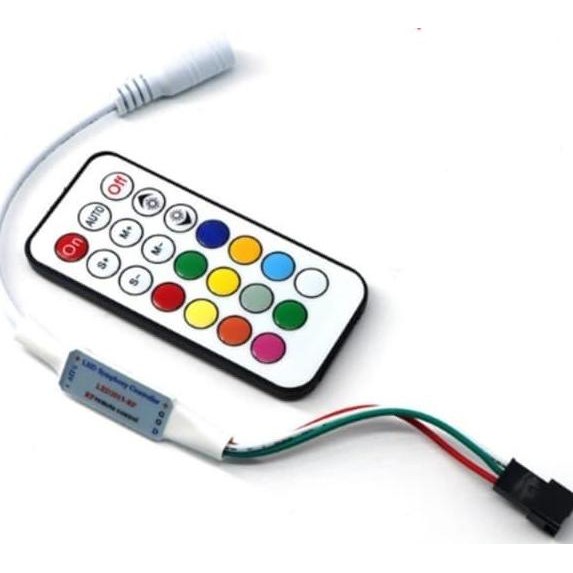 21 คีย์ Rf Smart Pixel Rgb Ws2811 Ws2812 Ws2812B Controller