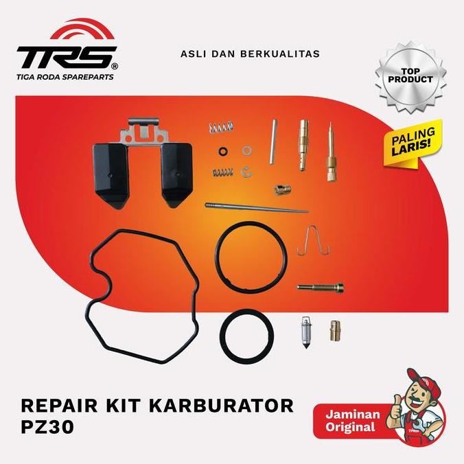 [TRS] REPAIR KIT CARBURETOR PZ 30 VIAR KARYA 150 200 300 CC TOSSA WHEELS