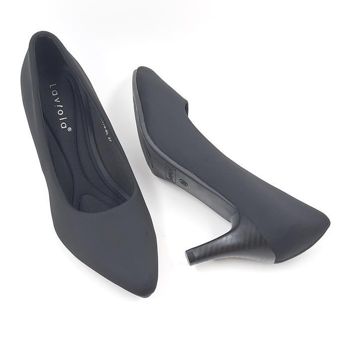 Laviola 2478 Ffs - รองเท้าโลฟเฟอร์สีดําสําหรับผู้หญิง
