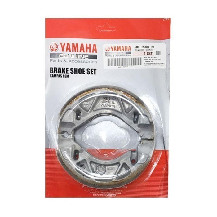 ผ้าเบรคหลัง SCORPIO-Z / RXK NEW / VISION (5BP-F530K-20)