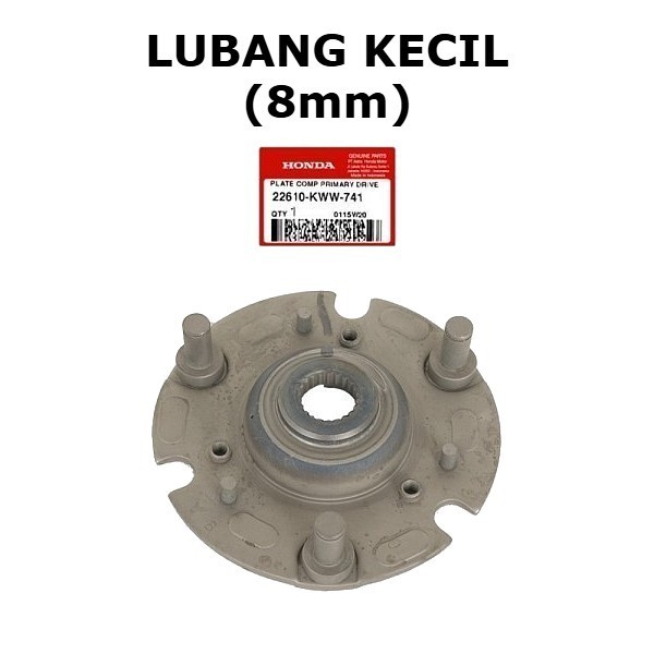 ใบมีด / Absolute Revo 3 ขา Double Clutch Holder (8mm SMALL HOLE) (22610-KWW-741)