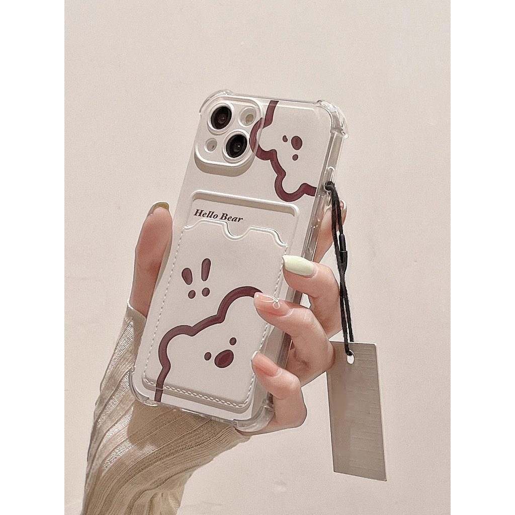 Pop Fancy Bear Strap Case Oppo A6 A6X A6S A6 Pro 5G 15T 5G C85 A3 A3x 14 14F C71 C75 C75X 60X Reno 1