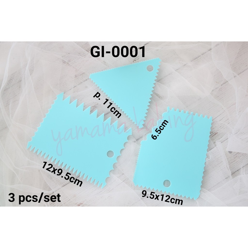 GI-0001 Scrapper butter cream Cake motif ทาร์ตตกแต่งเค้ก (OTHERS - OTHERS)