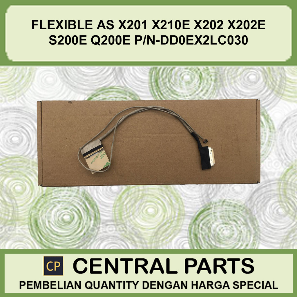 แล็ปท็อปแบบยืดหยุ่น Asus x201 x201e x202 x202e s200e q200e P/N-DD0EX2LC030