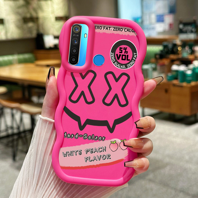 เคสโทรศัพท์สําหรับRealme 5 5i 5s 6i 7i C17 C15 C2 C2s OPPO A1KซิลิโคนSoftcase MacaronสีSeries HPกรณี