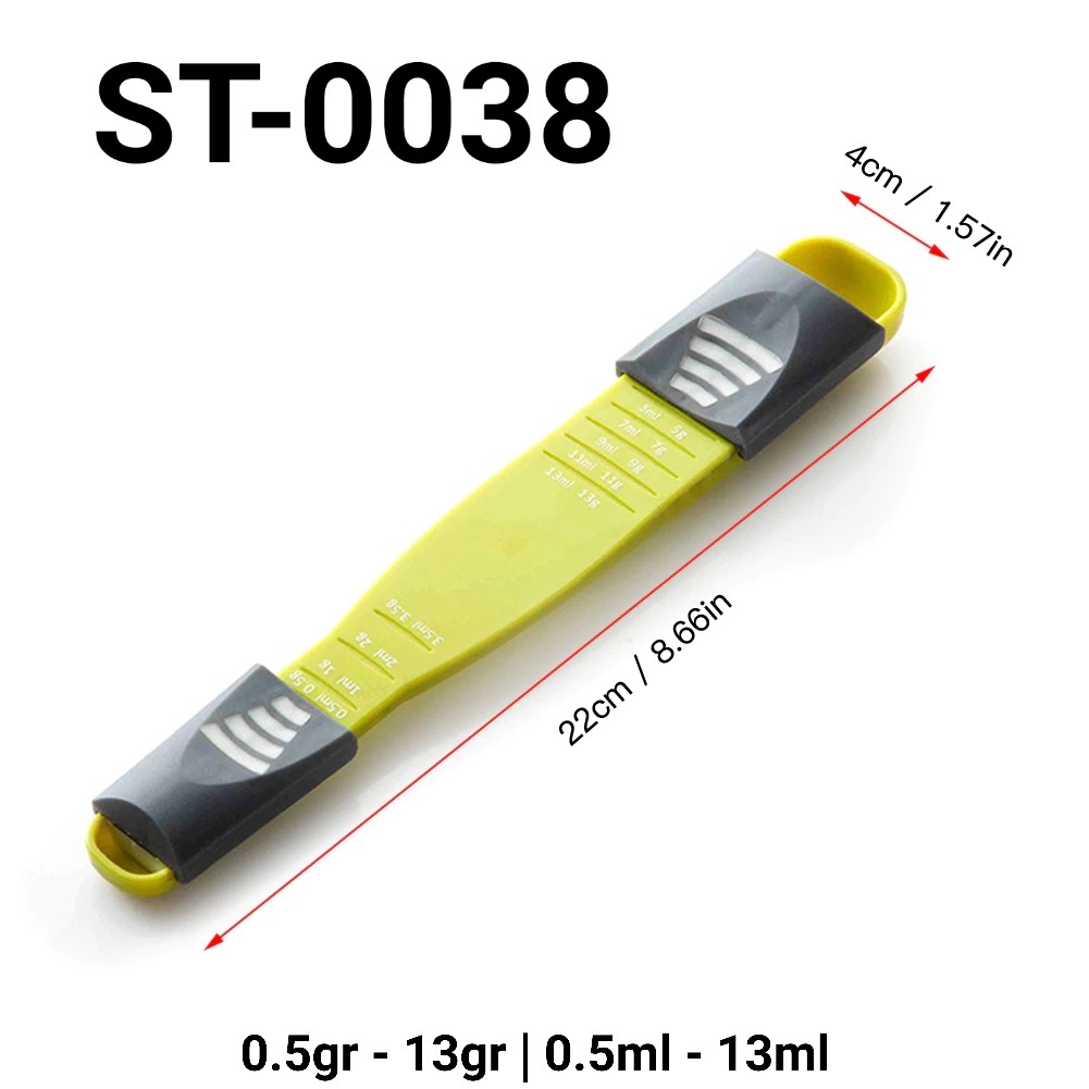ST-0038 ช้อนตวง ช้อนเครื่องเทศ ช้อนตวง ยาพลาสติก (OTHER - OTHER)