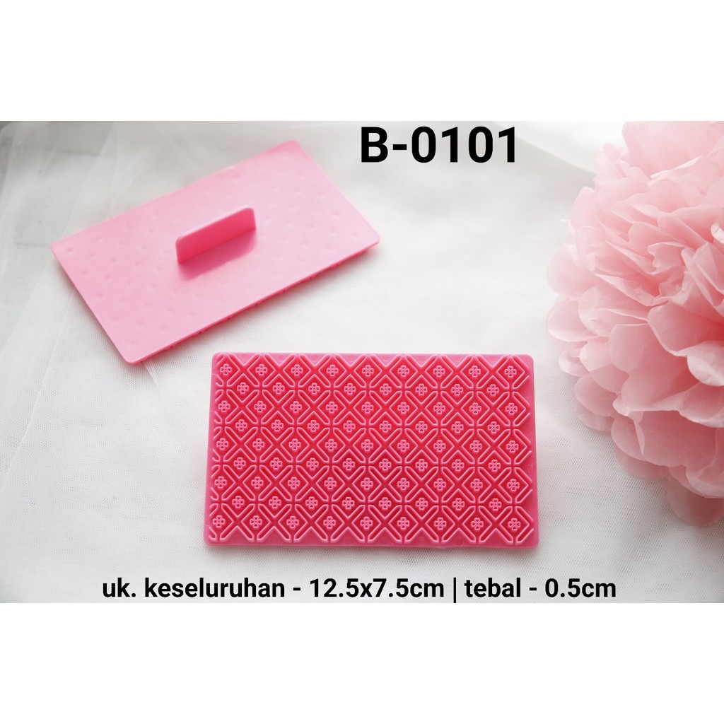 B-0101 Embosser fondant แสตมป์ motif fondant เค้กคัพเค้กคุกกี้แม่พิมพ์ (BUTTER)