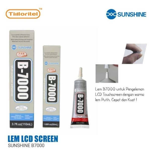 รับประกัน CLEAR B7000 LCD TOUCHCREEN GLUE