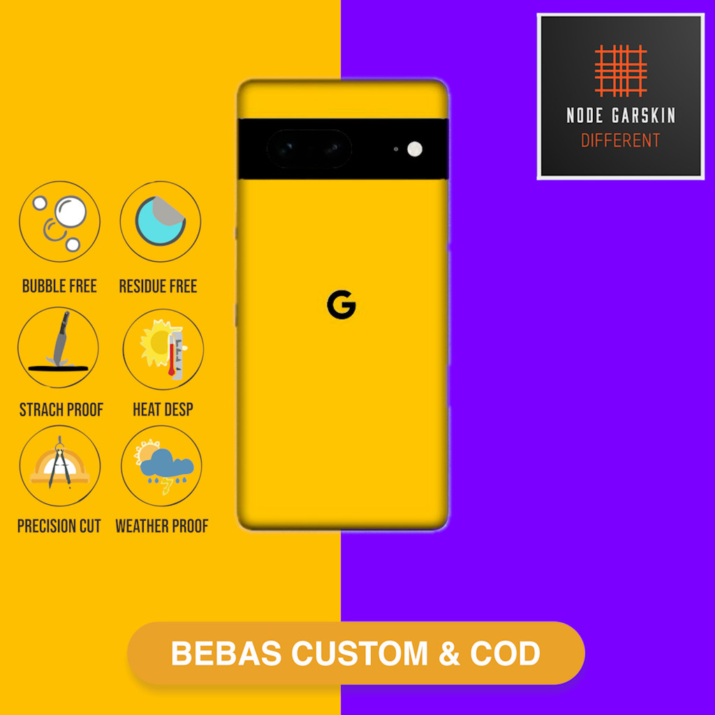 Garskin Skin Google Pixel 7 Fullbody หรือ Backly - ปรับแต่ง - dual tone series Case Sticker Protecto