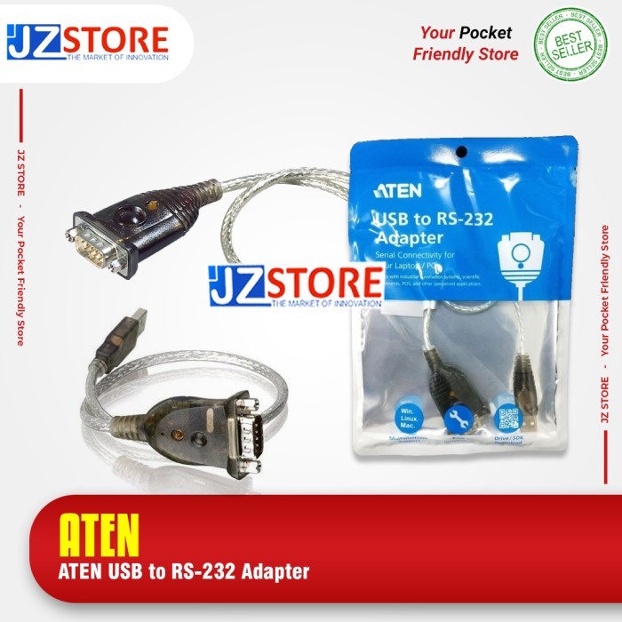 อะแดปเตอร์ ATEN USB เป็น RS-232