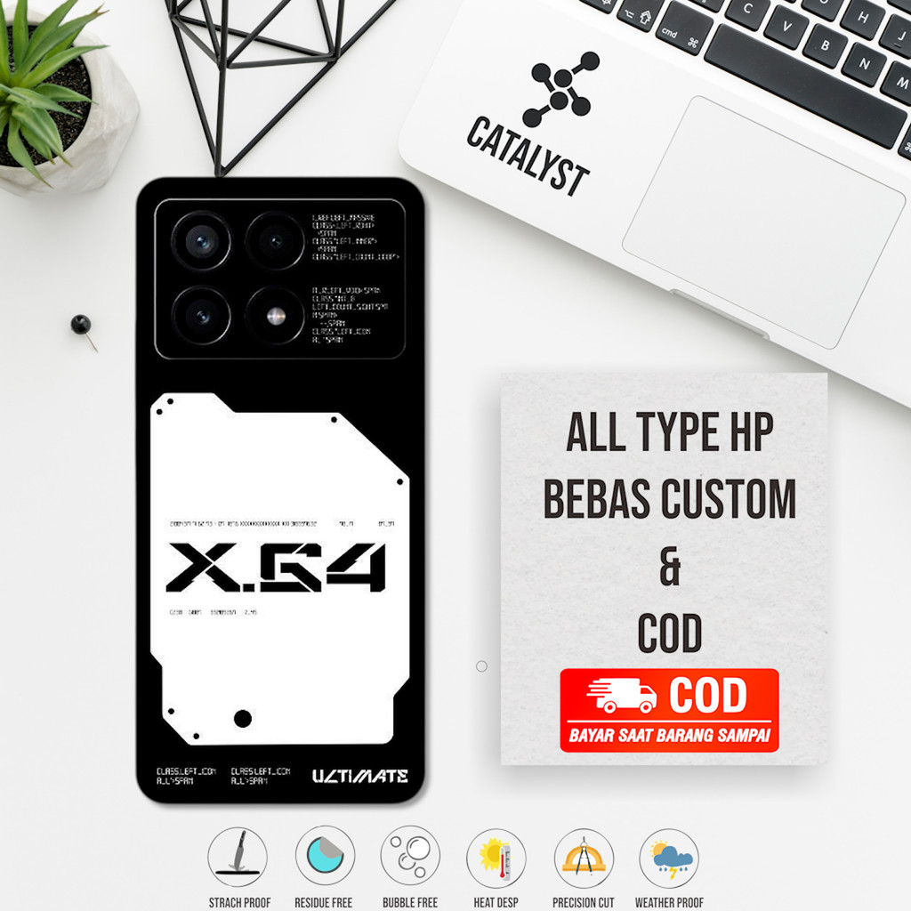 Garskin Hp Poco X6 Pr Full Body X64 รหัส h3s ซื้อ 1 แถม 2