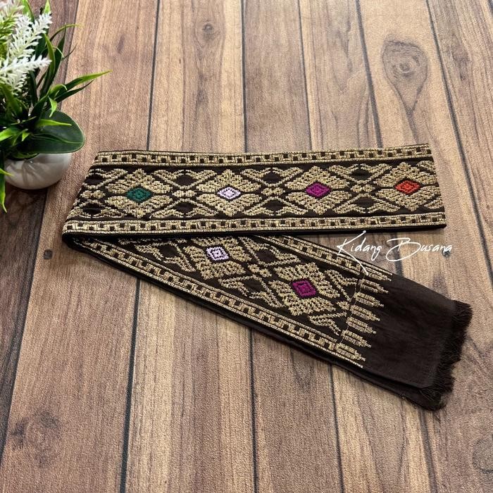 Kidang Fashion Premium ปัก Songket Obi Shawl