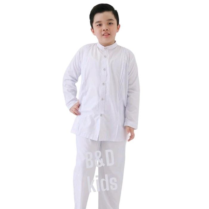 ชุด KOKO สีขาว กีฬา UNIFORM MANSIK UNIFORM KOKO AHSAN by B&D เสื้อผ้าเด็กมุสลิม