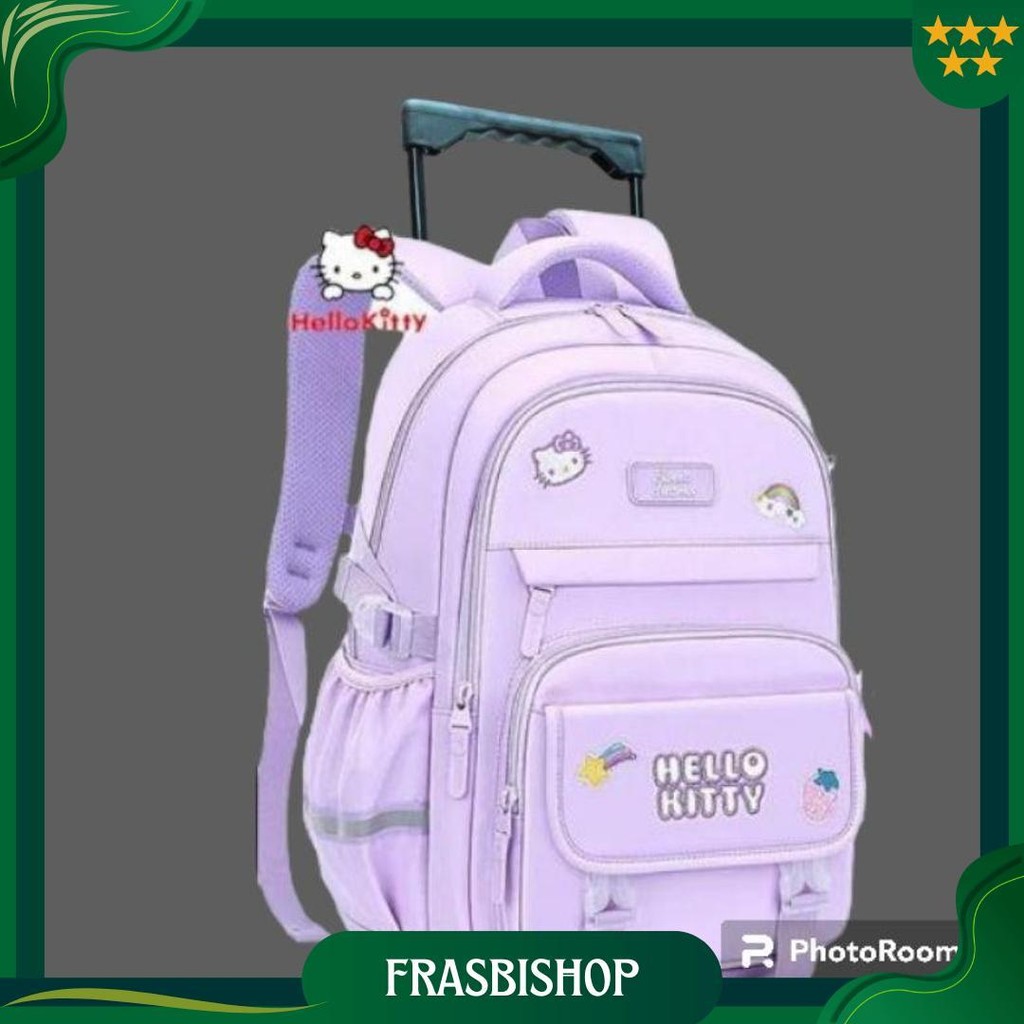 Dbs Hello Kitty Jm Trolley Backpack for Elementary School Girls ล่าสุด