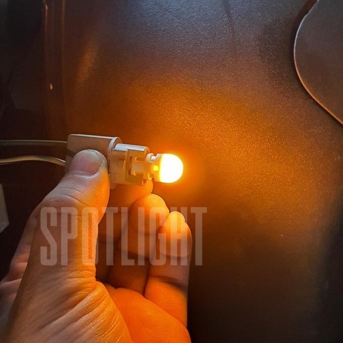 MERAH Osram T10 Amber Orange Red Red 1 ชิ้น Premium