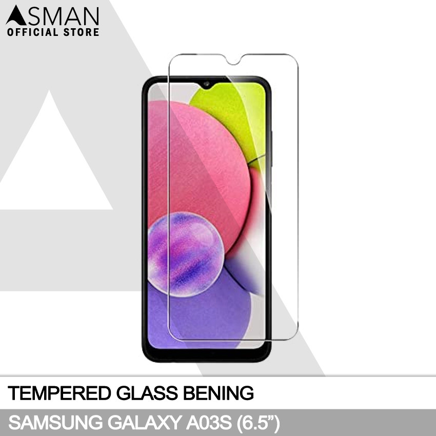 LAYAR กระจกนิรภัย Samsung Galaxy A03s (6.5") | ฟิล์มกระจกกันรอย-ใส
