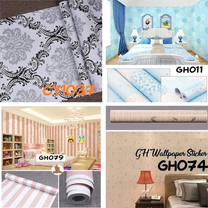 ใหม่ล่าสุดสติ๊กเกอร์ติดผนัง ROOM WALL 10M สติ๊กเกอร์ติดผนัง ALBINO88