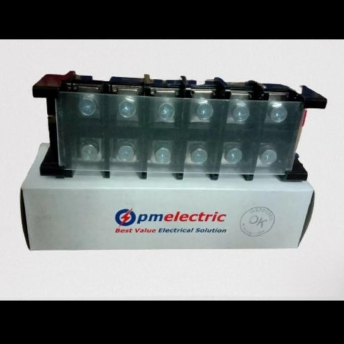 Stb 100A 6P / Terminal Block Pm / Terminal 100 Ampere 6 Pole