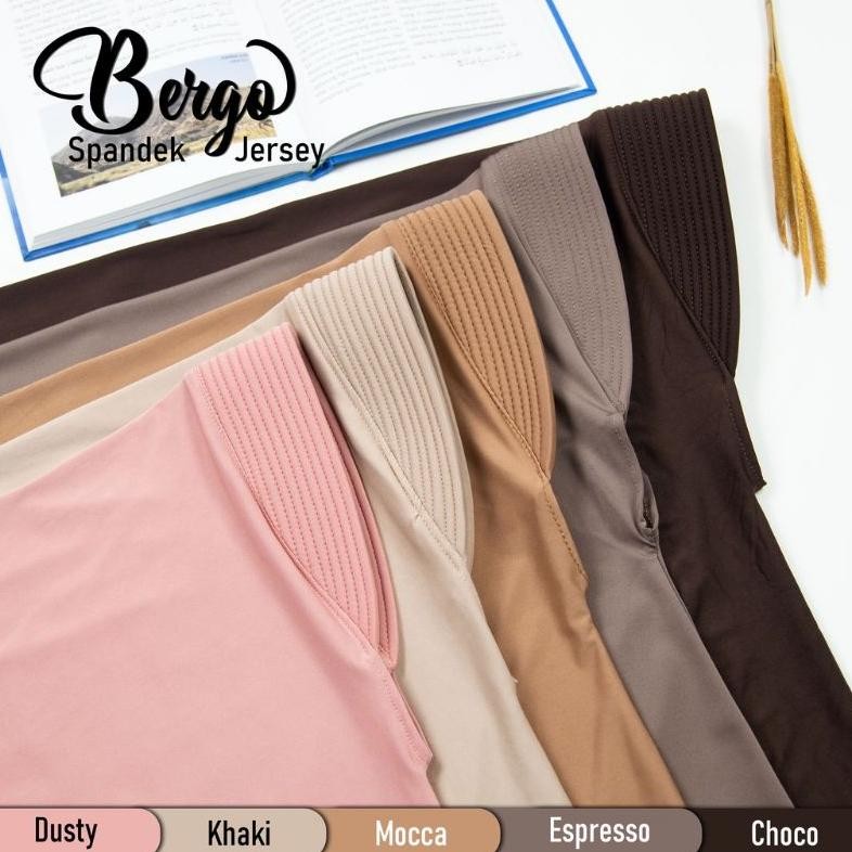 Fg-7 EVY-510 Hijab Khimar Bergo Hamidah Jumbo XL เสื้อสแปนเด็กซ์ | Simple Bergo Hijab Pad XL เสื้อสแ