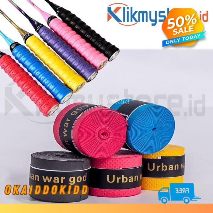 BADMINTON RUBBER CKET GRIP BADMINTON HAND GRIP TENNIS CKET ROLL HAND CLASSIC QUALITY!!